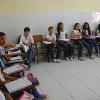 Início das aulas na Escola Maria de Lourdes Silva